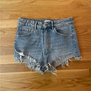 Cutoff Jean Shorts